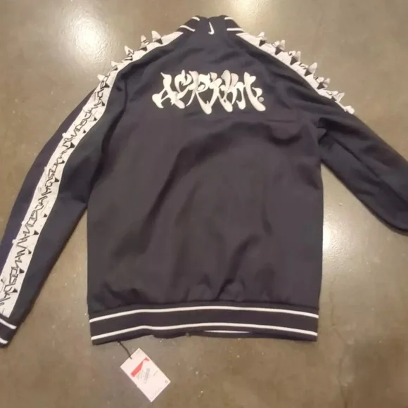 NWT Acronym X Nike Black Zip Up Sweater Track Top Jacket